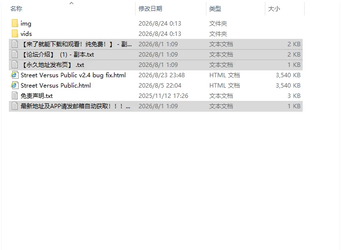 [日式SLG/真人/更新] 街头对决 Street Versus v2.4 浏览器转中文 [1+6.30G][百度盘]