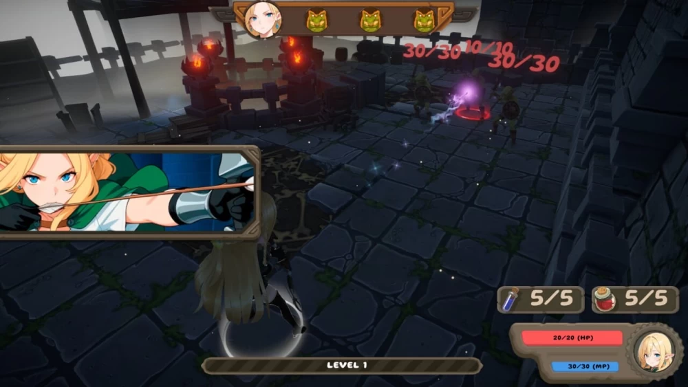 [ACT官中步兵动态PC]精灵冒险：迷失的城堡 Elf Adventure [1+2G][百度盘]