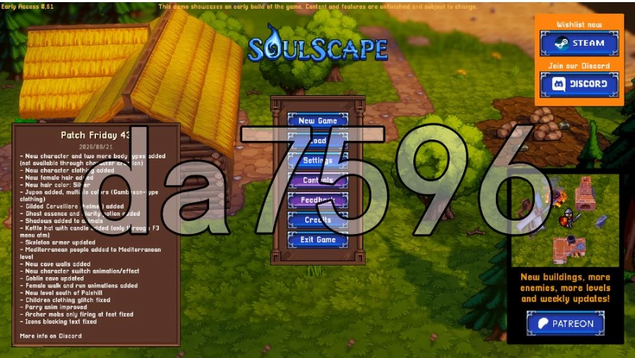 pc心灵之景 Soulscape v0.61f – Patch 43 生肉步兵版 [1+169m][百度盘]