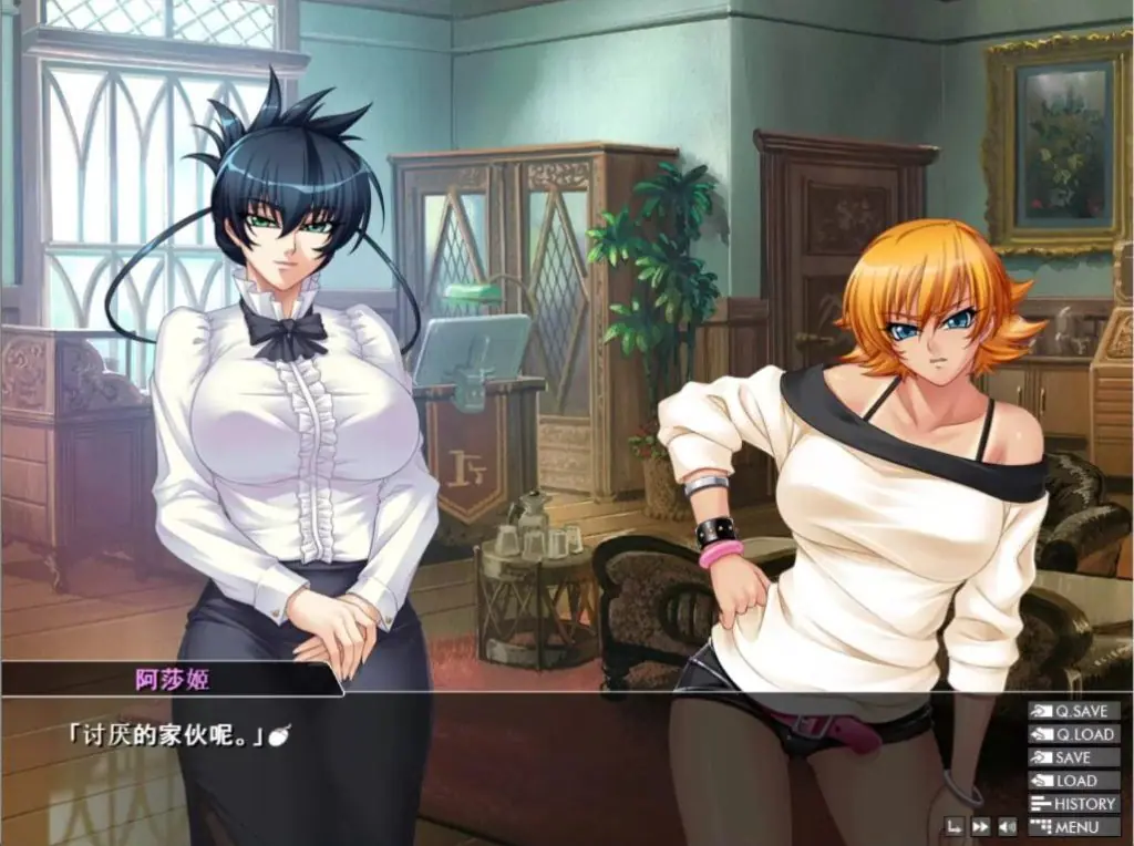 【PC/汉化版/2.5G/ADV/CG】对魔忍阿莎姬3 AI重制汉化版 ADV游戏+全CG&补+2.5G