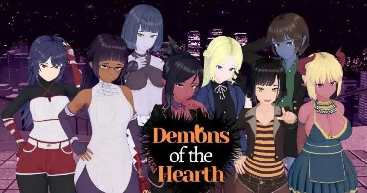 【PC/安卓】壁炉恶魔 (Demons of the Hearth) Ver0.9 P3 AI汉化版 [1P+4.30G][百度盘]