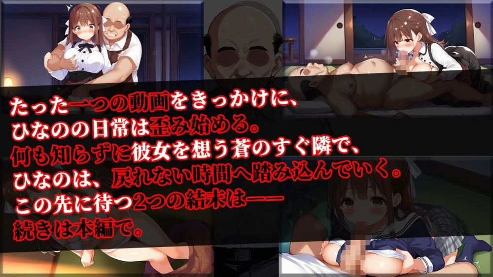 【pc】即将首次旅行的清纯系女友被中年店长寝取并养成高潮癖好的故事生肉版 [1+0.6g][百度盘]