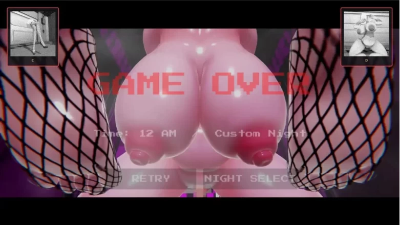 【PC/3D/生肉/巨乳/恐怖】Five Nights At Sexys [1+3.3G][百度盘]