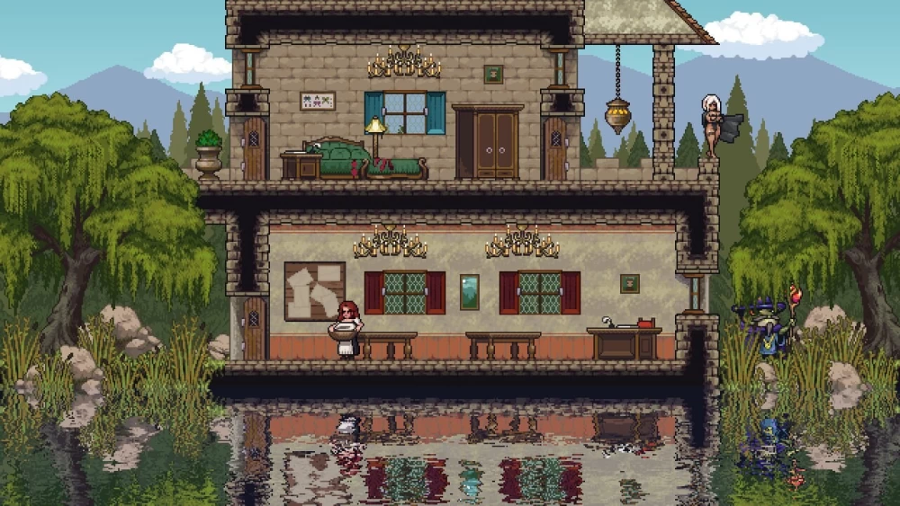 [PC+APK/官中/后宫/横板ACT/像素动态] 放置后宫公会v0.2f [1+130M][百度盘]