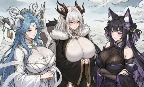 [安卓+爆款RPG+动态+精品推荐+后宫](建模CG非常顶！)我和龙女妈妈的玄幻之旅V0.322 [1+1.47G][百度盘]