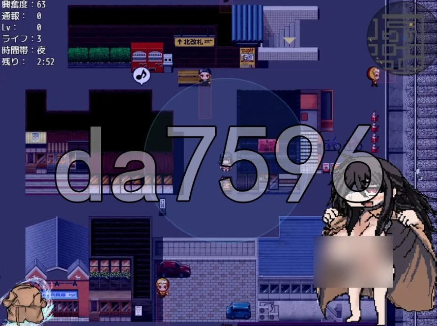 pc夜循环-露出肉鸽- 内嵌AI汉化版+作弊码 [1+535m][百度盘]