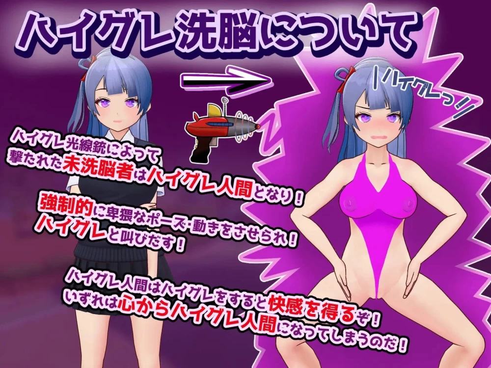 [PC/汉化/3D/女同/恶堕催眠] 高等洗脑VS催眠应用～擅自开战吧 [1+488M][百度盘]