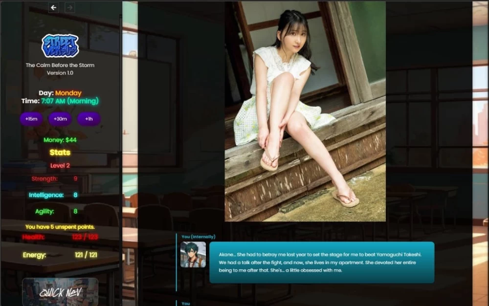 [PC][SLG/HTML/真人/日式]街头对决 Street Versus v2.3 浏览器转中… [1+1.67G][百度盘]