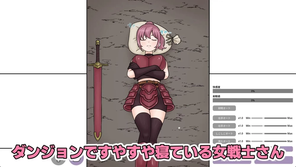 [PC/睡奸/生肉不影响/互动/触摸] 酣睡的女战士小姐 v1.1.0 [1+73.M][百度盘]