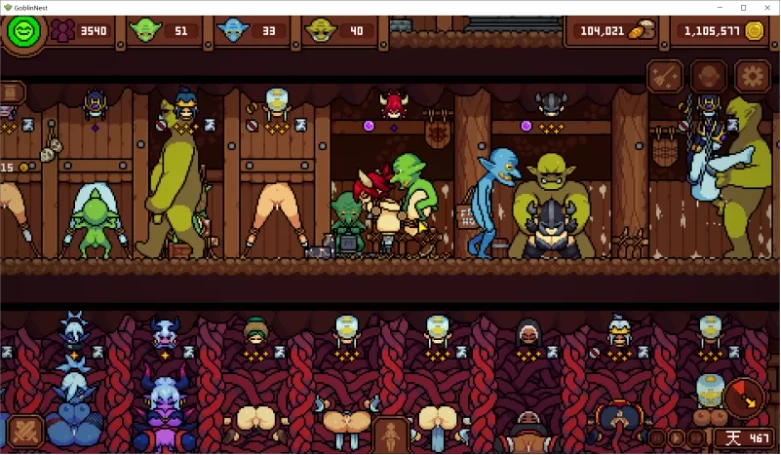 【PC/SLG/官中步兵/动态建造】哥布林巢穴 Goblin Nest v1.36 存档 [1+106M][百度盘]