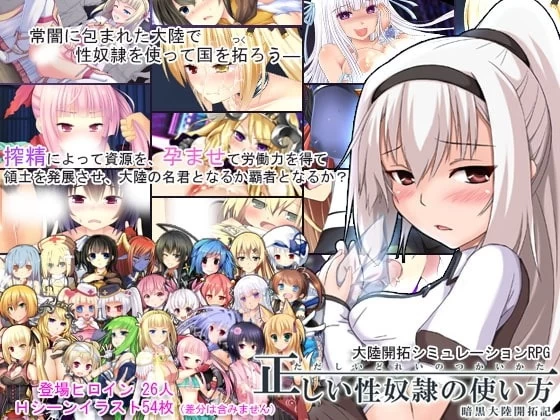 [PC精品SLG/经营/后宫]性奴隶的正确使用方法-暗黑大陆开拓记v2.2.0 汉化 [1+1.5g][百度盘]
