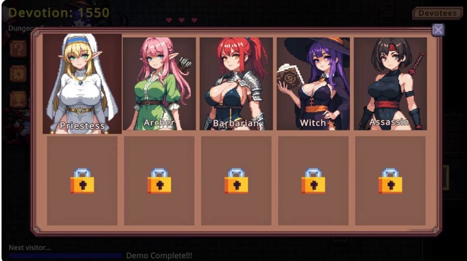 [SLG/2D/日式]地牢誓约 Dungeon Devotion v1.91 官方中文步兵版[PC/1… [1+181M][百度盘]