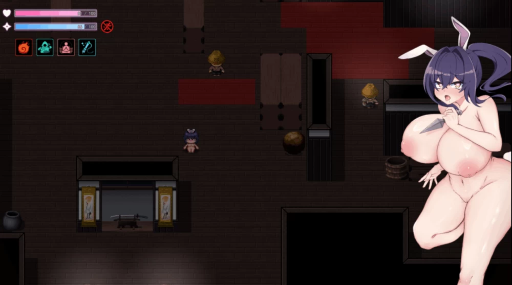 PC/RPG推【巨乳女忍篇】明明想出去！！腰却停不下来的房间 [1+解压前404MB][百度盘]