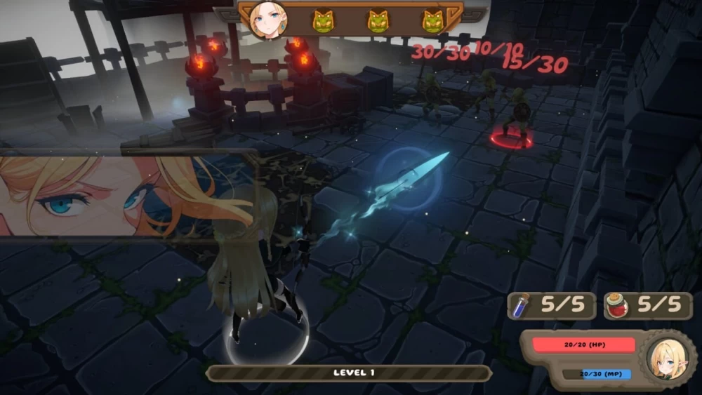 [ACT官中步兵动态PC]精灵冒险：迷失的城堡 Elf Adventure [1+2G][百度盘]