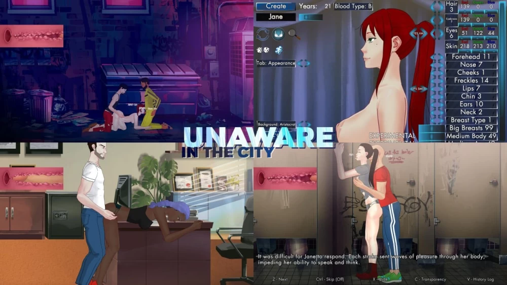 [PC/沙盒/官中无修/强奸/欧美2D/动态] 城市中的无意识者 v48b [1+819M][百度盘]
