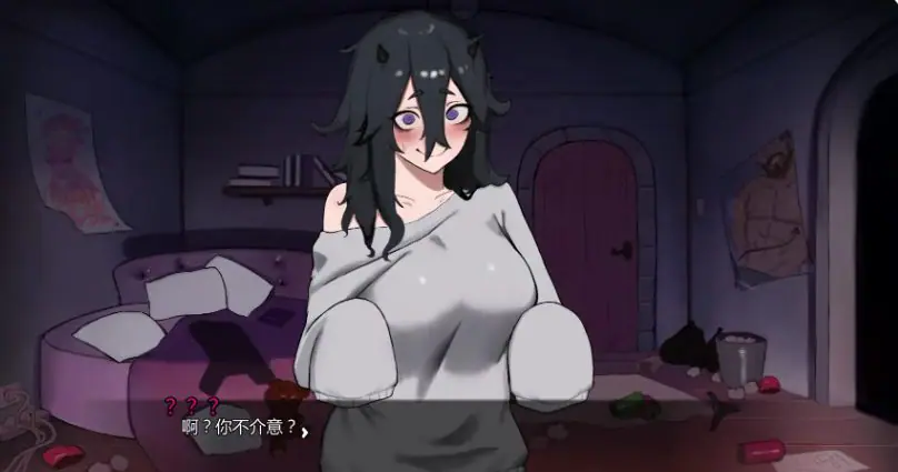 【PC/安卓/AI汉化/2D/欧美SLG/1.40G】我家宅魔 (My Shut-In Demon! ) Ch.2 AI汉化版+PC+安卓+欧美SLG游戏+1.40G
