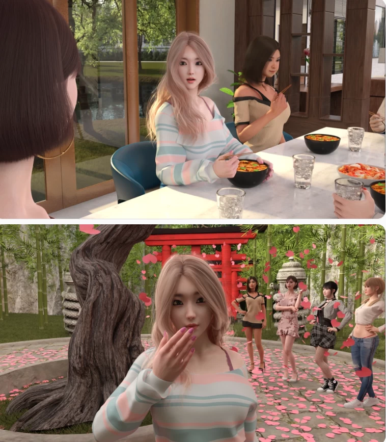 【PC+安卓欧美SLG/AI汉化/后宫】 宾馆v0.3.5 [1+4.57G][百度盘]
