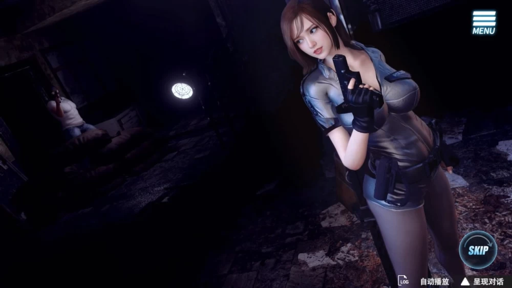 [PC/亚洲风/SLG/3D/动态]调教女警 – 无尽堕落的深渊 官中步兵版+全画廊 [1+9g][百度盘]