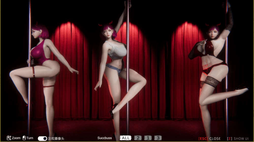 PC/官中/3D动态步兵【巨乳吃豆人】黑暗魅魔Ver2.0 ダークサ [1+1.61GB][百度盘]