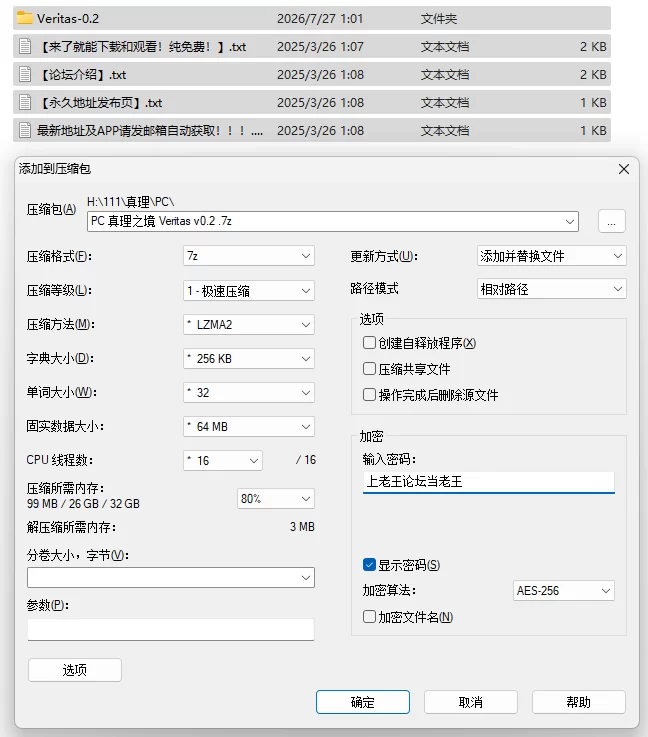 PC+安卓/官中/动态 真理之境 Veritas v0.2 [2+3.69G+1.1G][百度盘]