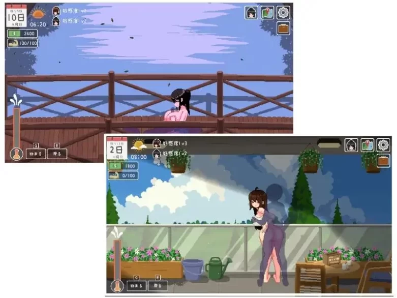 【PC/SLG/AI汉化/像素动态/多人】乐园日常 楽園の日々 [1+992M][百度盘]