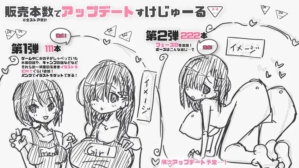 [PC][SLG/2D/日式]涂鸦微型打字游戏 落書きミニたいぴんぐゲ… [1+127M][百度盘]