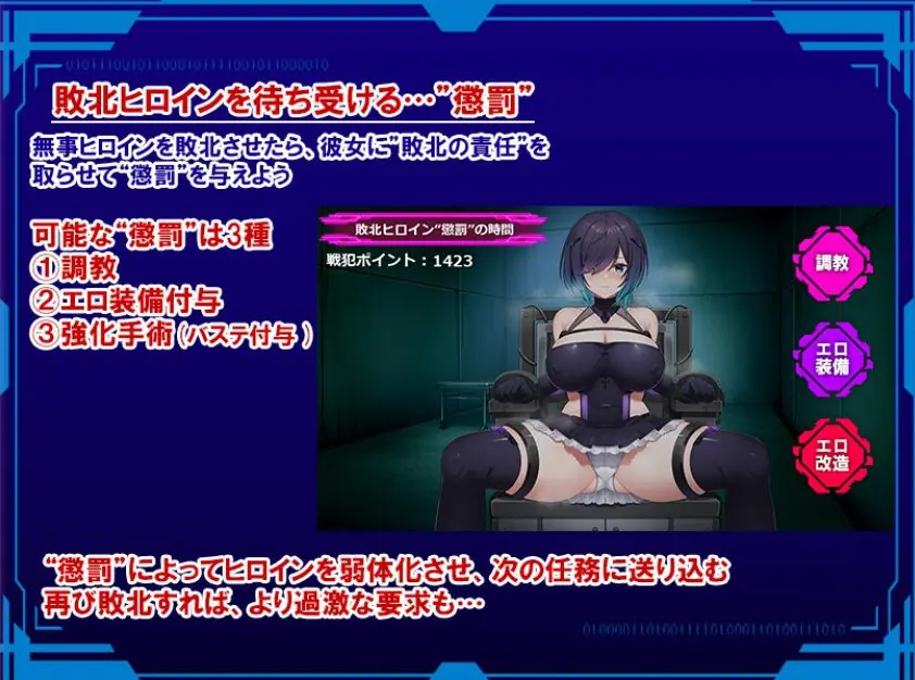 【PC/AI汉化/回合/RPG游戏/1.20G】 圣隶战姬克洛伊~直到「最強」沉沦于权力~Ver1.04 AI汉化版+全回想存档+回合RPG游戏+1.20G
