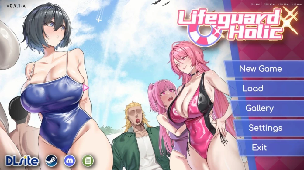 [PC][SLG/2D/日式]救生员狂热 Lifeguard Holic V1.1 官中+存档[PC+安… [1+1.59G][百度盘]