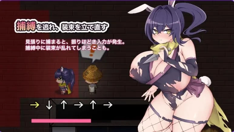 【PC/AI汉化/日式/RPG游戏/430M】腰却停不下来的房间 -女忍篇- [1P+430M][百度盘]