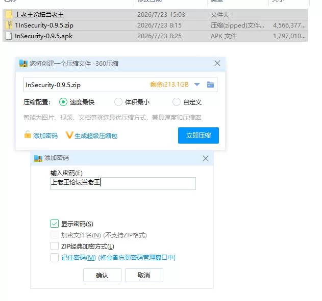 隐患 In-Security v0.9.5【PC+安卓 [1+6g][百度盘]