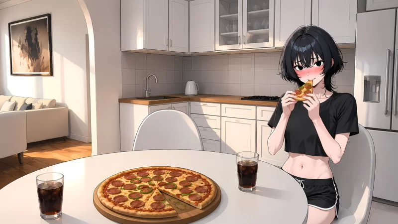 [PC][SLG/2D/日式]门口的伪娘 Femboy at My Door V1.0 汉化版[PC+安卓… [1+2.11G][百度盘]
