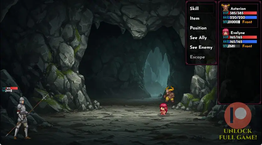 【PC/官中/回合/RPG游戏/580M】 弥诺陶洛斯的复仇 !!（Vengeance of the Minotaur）Ver0.0.2 官中步兵版+回合RPG游戏+580M