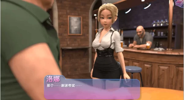 更新【欧美SLG动态pc+安卓】辣妹女招待v0.1 AI汉化版 [2+538M][百度盘]