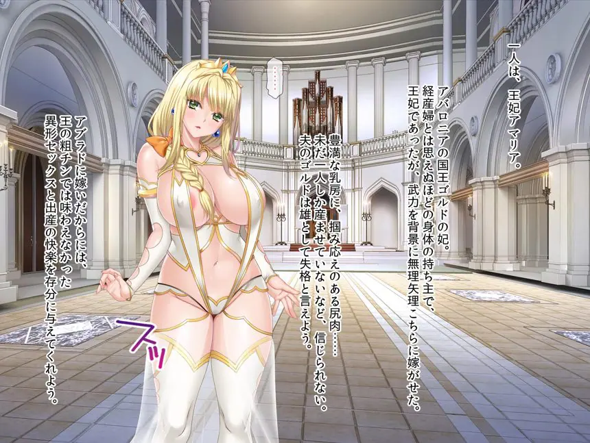 【PC/生肉/动态/ADV游戏/2.30G】 狂姬蚀狱 阿玛莉亚与妮娜（狂姫蝕獄 アマリアとニーナ） 生肉版+全CG存档+动态ADV游戏+2.30G