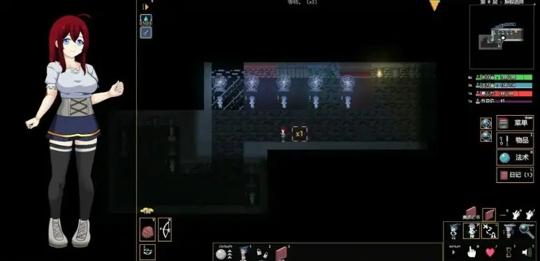 【PC/官中/沙盒/SLG游戏/670M】 地牢 (Kinky Dungeon) Ver5.4.83 官方中文版+沙盒SLG游戏+670M