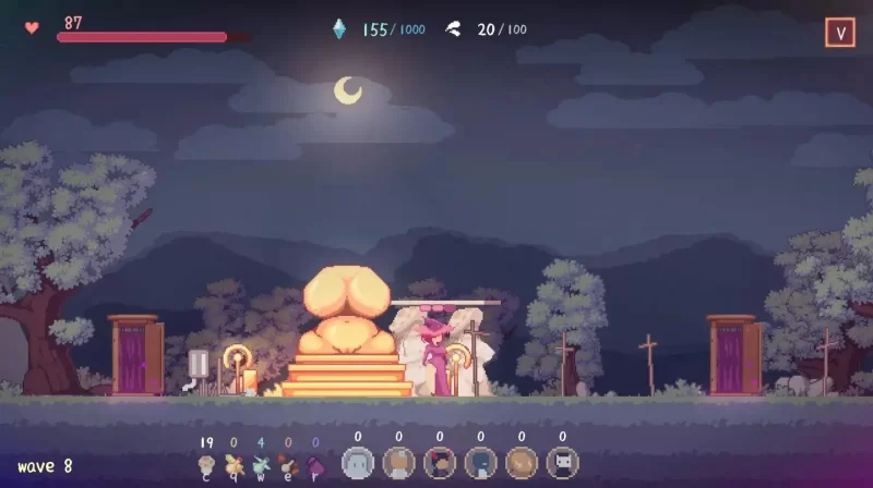 【新作佳作ACT官中PC步兵】The Purple Forest Ritual [1+74m][百度盘]