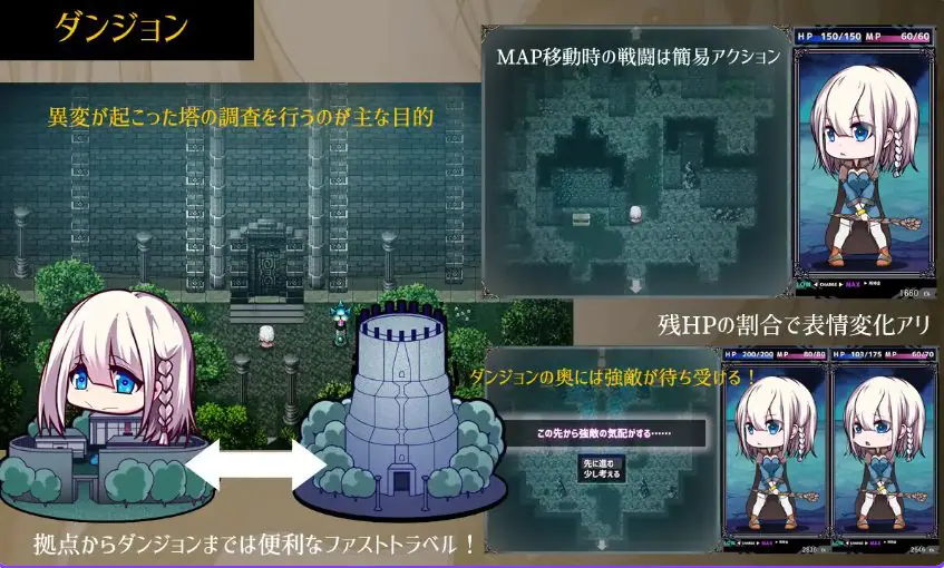 【PC/官中/冒险/RPG游戏/2.30G】 星天之魔女 （星天の魔女） Ver1.19 072官中版+全回想存档+冒险RPG游戏+2.30G