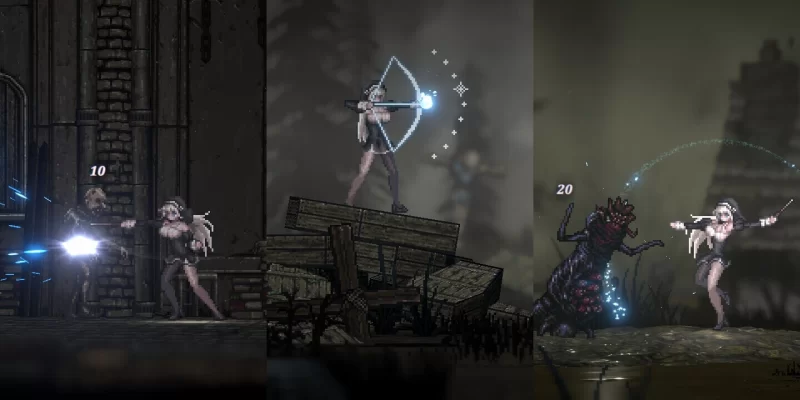 [PC/安卓模拟器/2D/ACT/MOD/修改器/存档]哥特少女勇闯恶魔城1+2 [4+3.7G][百度盘]