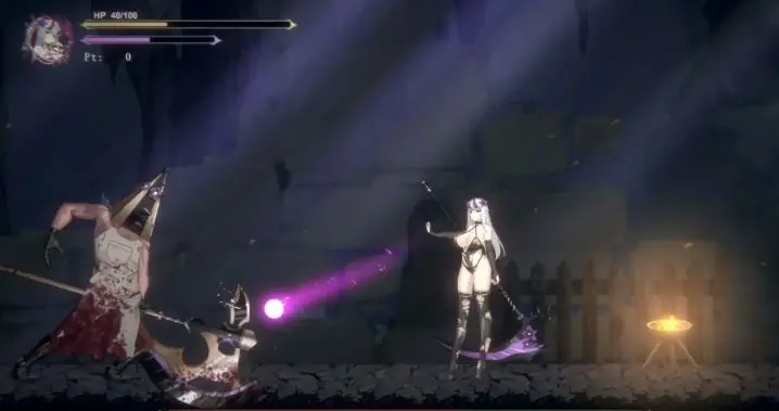 【PC/官中/日式/ACT游戏/880M】 终焉的魔女 （終焉の魔女） Demo Ver0.2.0 官中版+日式ACT游戏+880M