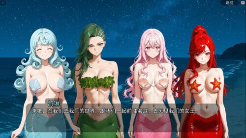 [SLG官中步兵PC]扶他美人鱼 Futanari Mermaids [1+1.2G][百度盘]
