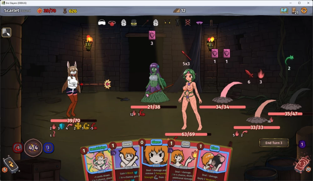 [PC/2D/SLG/精品/卡牌/调教/日常]淫欲尖塔 EroSlayers v0.42 [2+182M][百度盘]