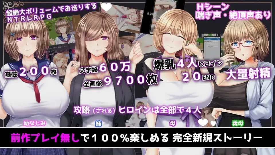 [双端/RPG/NTR/人妻]NTR RPG 失足女友-Another- ～告诉我，曾经只… [1+6.39GB][百度盘]