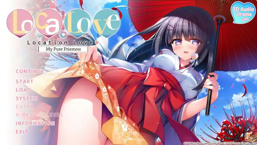 【PC/官中/日系/ADV游戏/2.13G】恋爱定位 神社&times;前辈 (ろけらぶ -Location Love- 神社&times;先輩) 官方中文步兵版+日系ADV游戏+2.13G