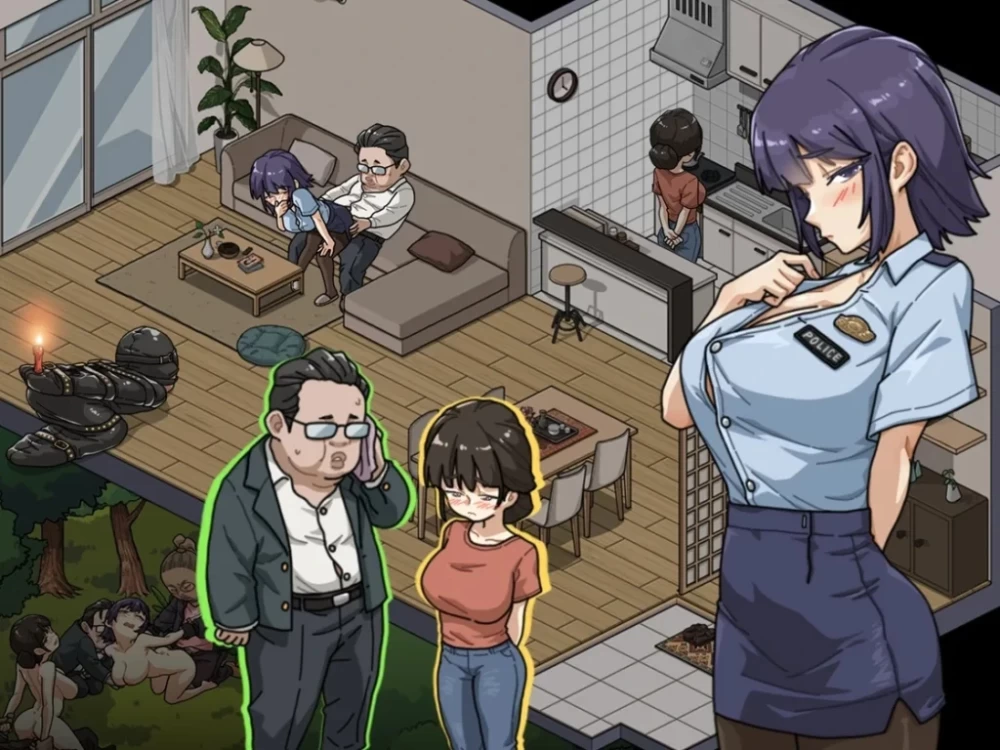 PC/官无码/SLG更新【能纯能婊】极道无赖EX:女警Ver1.3+存档 [1+解压前351MB][百度盘]