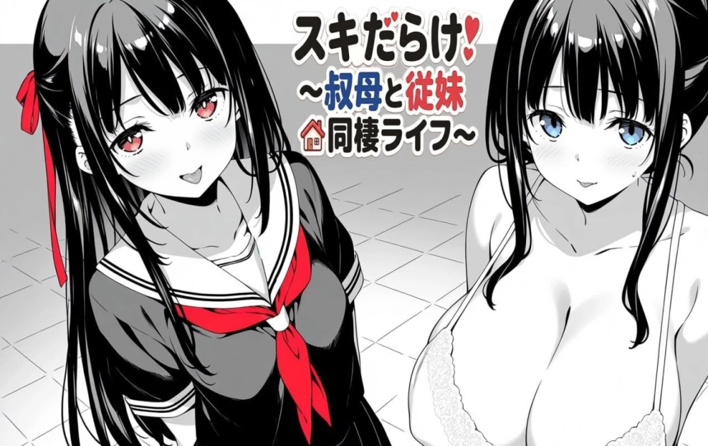 【更新/PC/SLG/汉化/动态】漏洞百出 与姨妈和堂妹的同居生活 スキだらけ！v1.62 [1+2G][百度盘]