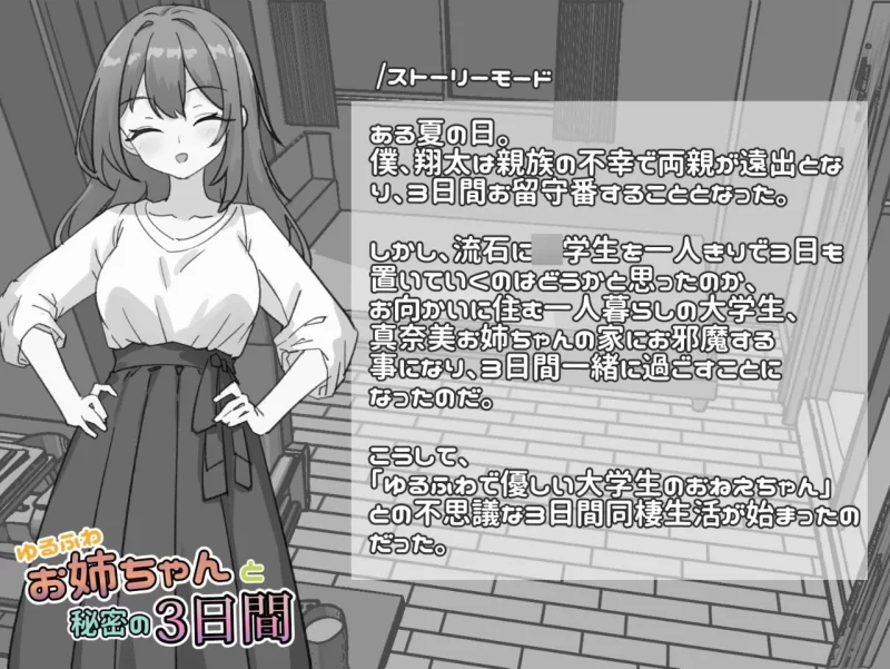【SLG/安卓】与温柔可爱的大姐姐一起的秘密三天 [1+89.1M][百度盘]