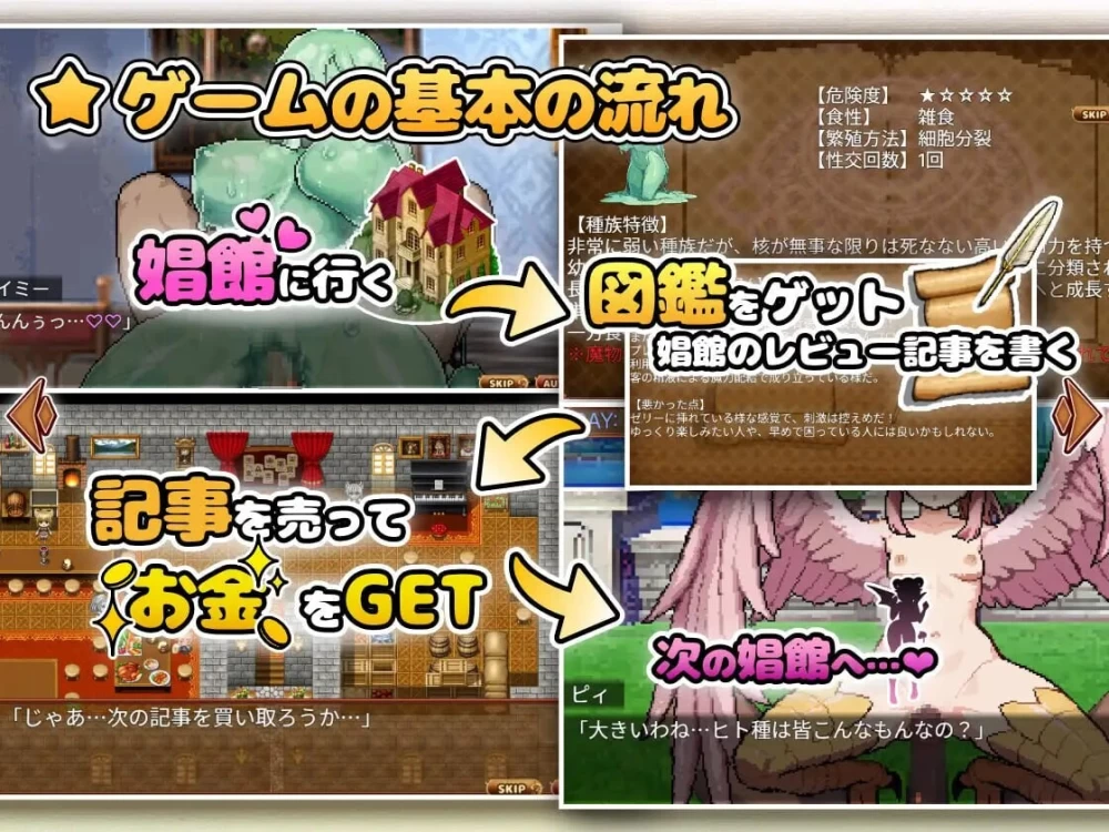 [RPG官中PC像素动态CV]异世界魔物娘悦乐记 異世界モン娘悦 [1+1.5G][百度盘]