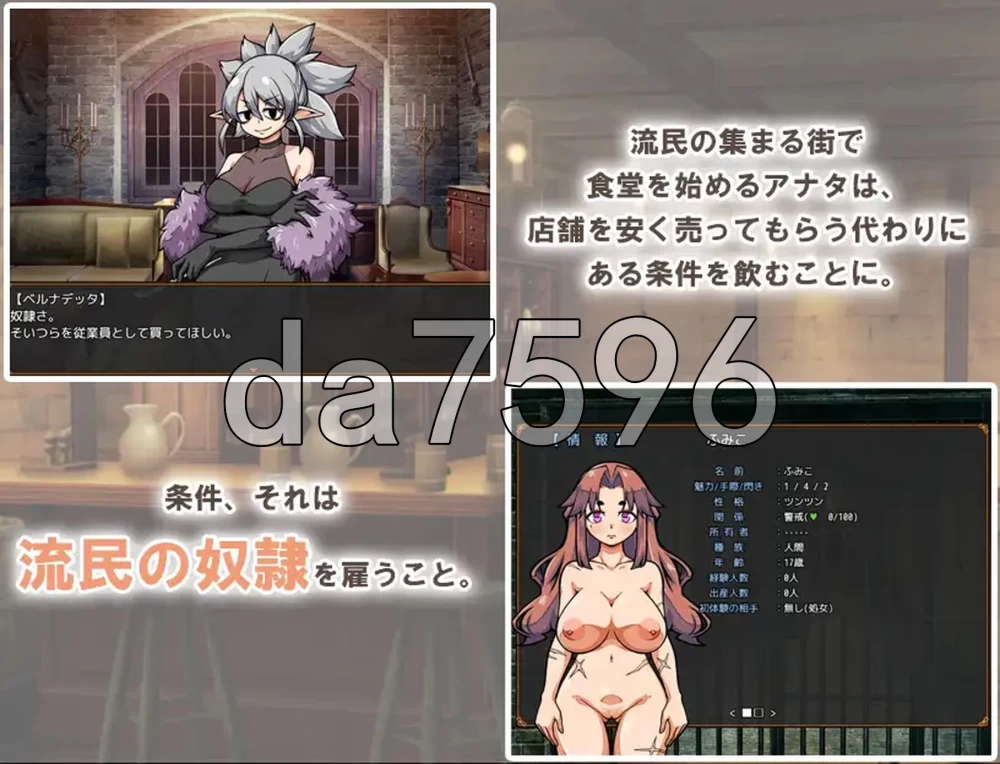 [日式SLG/更新] 与流民少女共谱的食堂繁荣记Ver1.05 官中版+… [1+400M][百度盘]