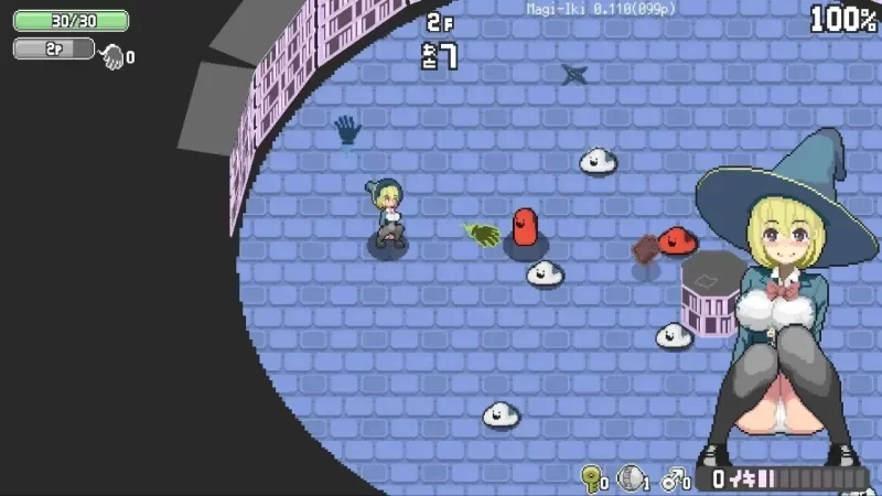 [SLG/像素/动态/PC]落第魔女与H的魔手v0.350 支援 官中版 [3+解压后1.79G][百度盘]