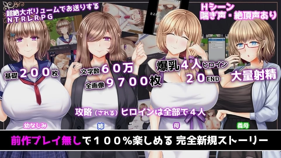 [PC/汉化/RPG/NTR/]NTR类RPG 别人家的女朋友-Another- [1+3.7g][百度盘]